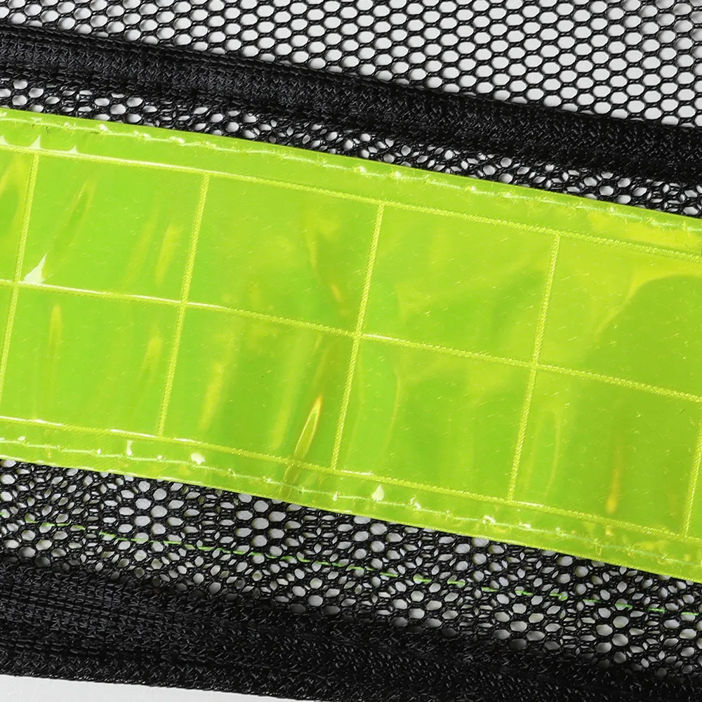 Yellow High Visibility X Back Breathable Hi Vis Construction Surveyor Reflective Safety Vest