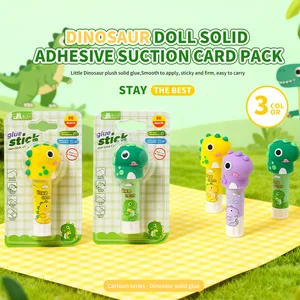 Dinosaur Shape Solid Glue Stick | Fun Design Adhesive for School Arts Crafts