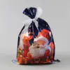 Blue Santa 24x32cm
