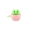 Frog - pink bowl