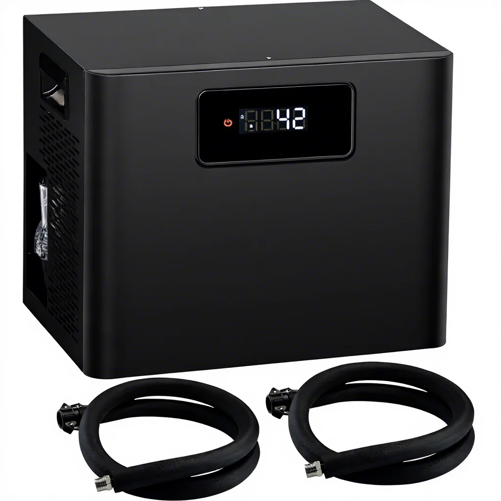 Cold Plunge Ice Bath Water Chiller Built-in Filter Pump Submersible Pump Insulated Hoses Cold Therapy Recovery