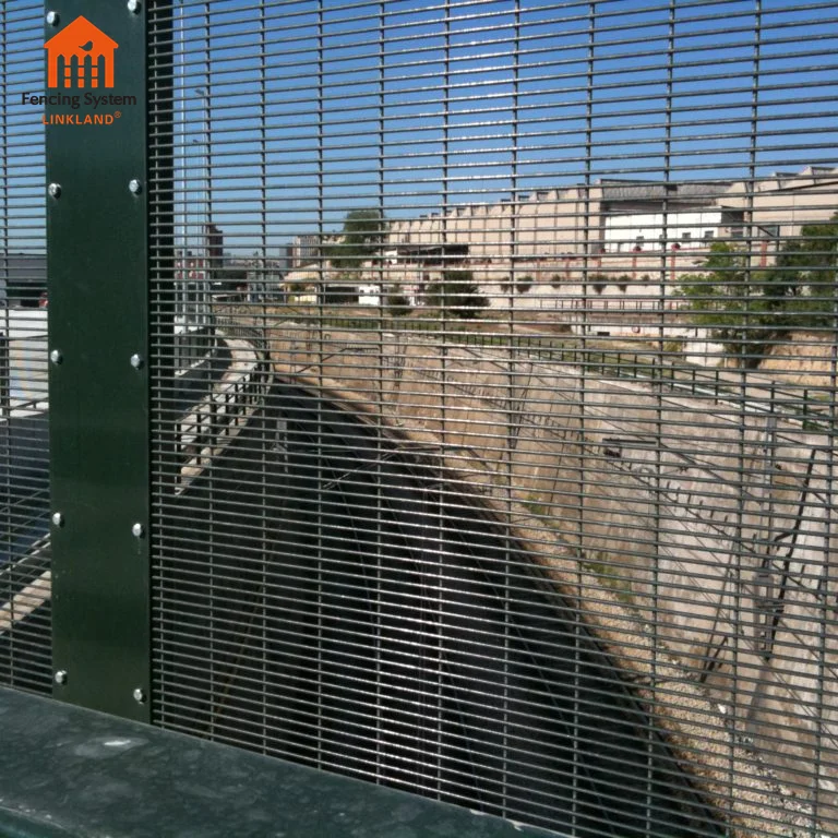 2025 New Style Clear View 358 High Security Fence See Through Fencing 358 Anti Climb Security Fence