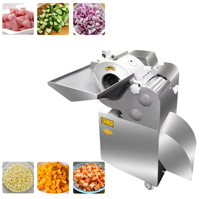 Multifunctional Electric Vegetable and Fruit Cutter for Restaurant Use-Cuts French Fries Chips Onions Potatoes & Cabbages