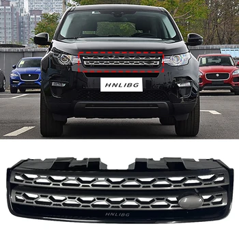 For Land Rover Discovery Sport Car Front Bumper Grille Black Edge Gray Mesh LR061221 Made of Durable Plastic