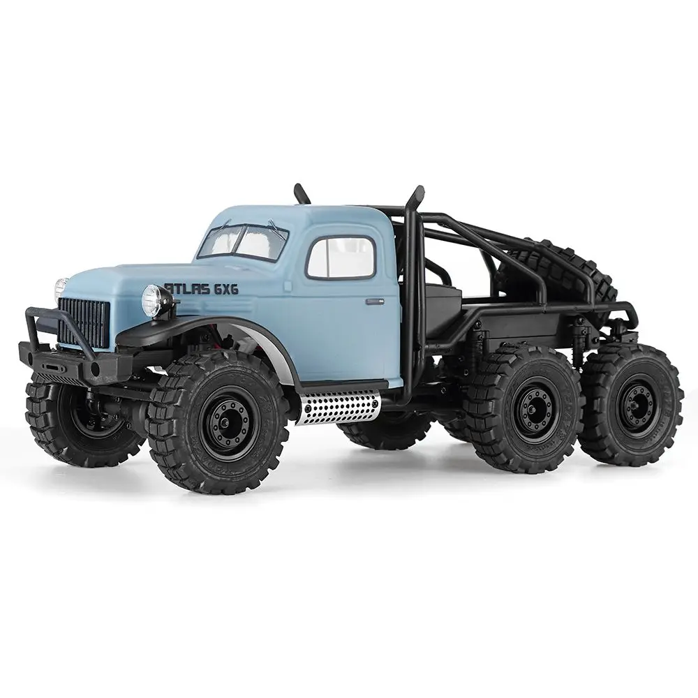 FMS1: 18アトラス6X6クローラーRTR防水6WDリモートコントロールカーパワーワゴンホビーオフロードRCトラック大人用電気玩具