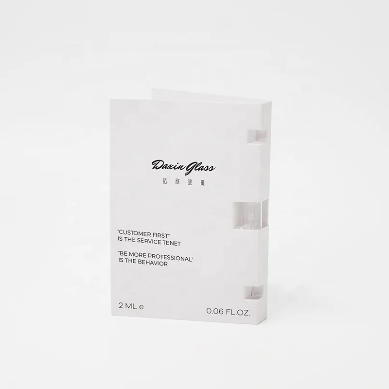 2 ml Perfume Test Sample Perfume Bottle 1 ml Fragrances Tester 2ml Vial Box Perfume Testers with Display