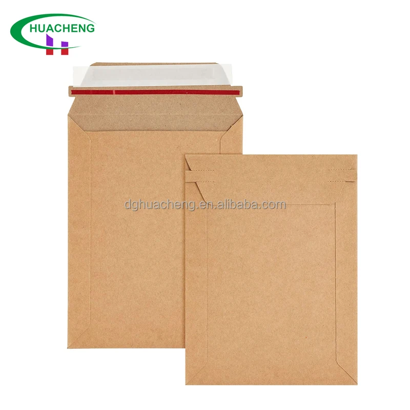 Clean White Looks Cardboard 11x13.5 Inches Shipping Envelopes Rigid ...
