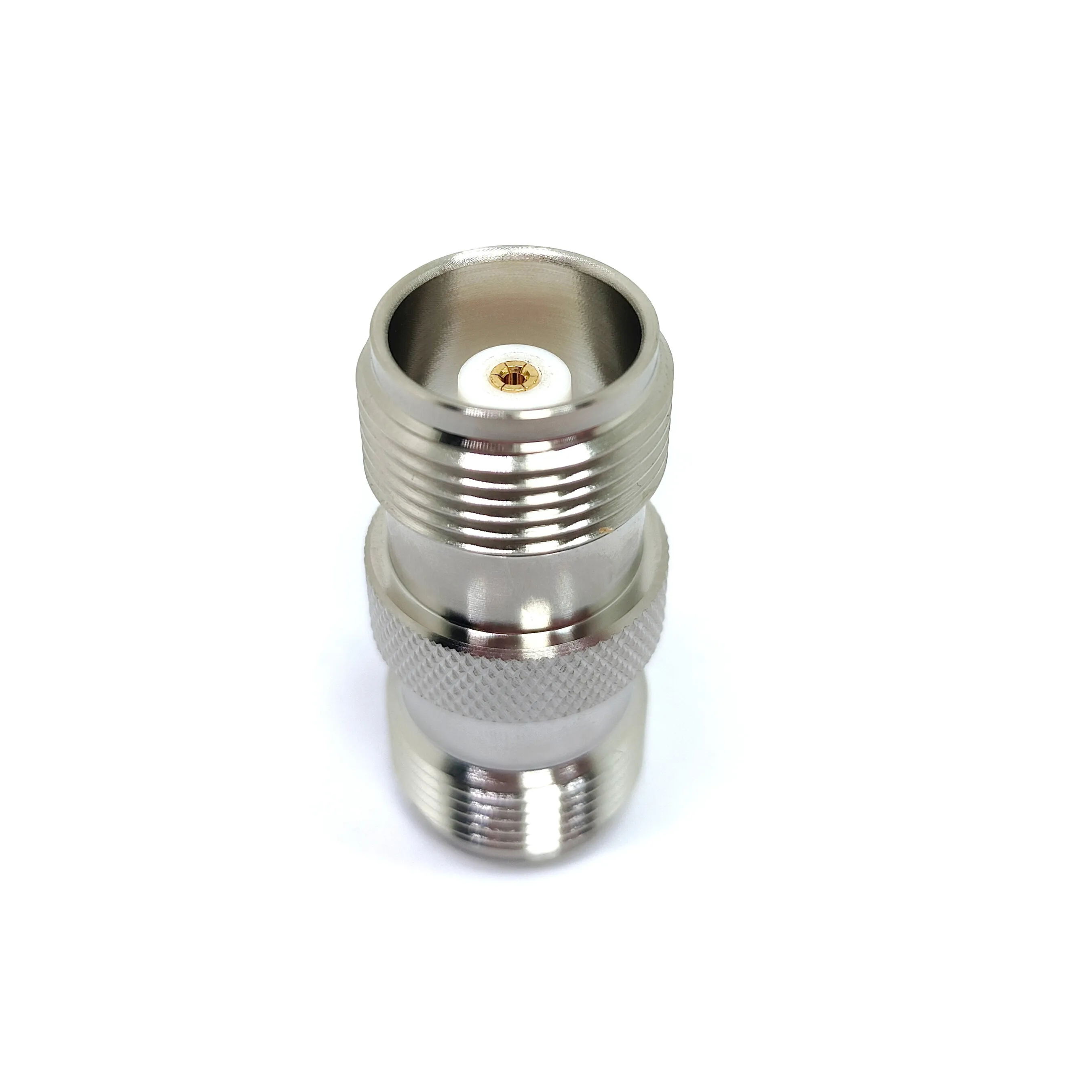 RF Adapter 50 Ohm HN Female Jack High Voltage to HN Female Straight Connector