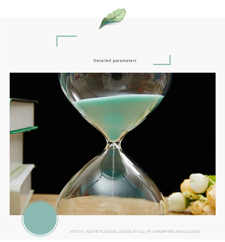 Clessidra per sauna - Accessorio timer - 15 minuti - Timer da cucina