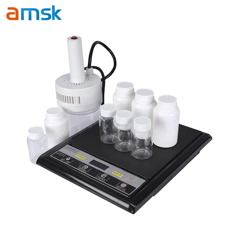 DL-500 Hand-held Electric Honey Plastic Bottles Jars 20-100mm Induction Sealer Aluminum Foil Lid Induction Sealing Machine