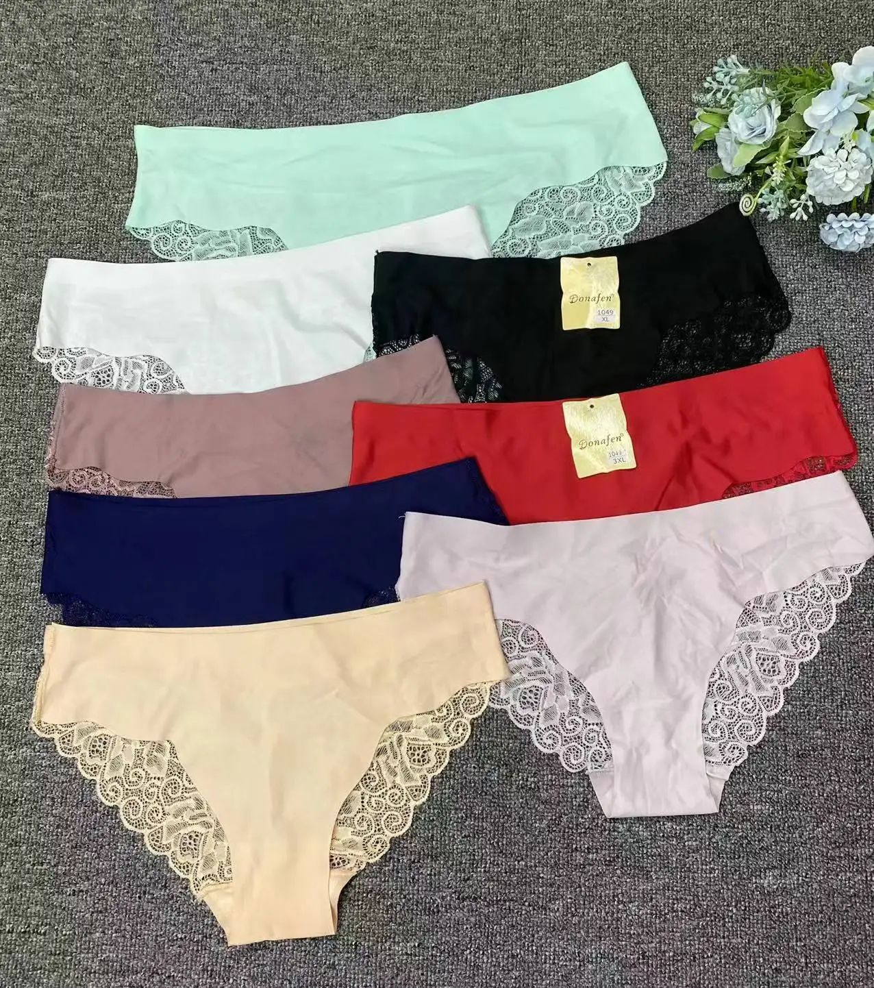 Mix High Quality Low Price Inventory High Quality Briefs Girl Panty ...