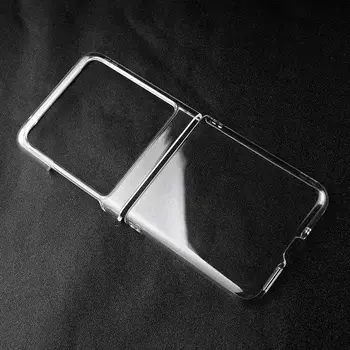Full Cover Transparent clear Thin PC Folding Phone case for Motorola RAZR 40 Ultra case