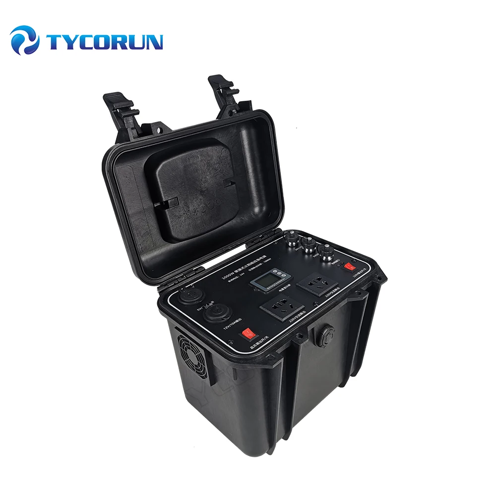 Tycorun ac 110v 220v portable power station 1000wh emergency solar power generator portable power supply - ANKUX.COM
