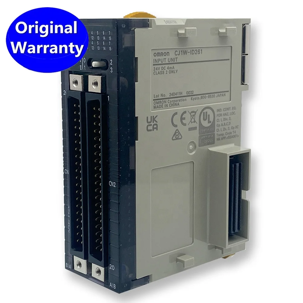 CJ1W ID261 Gouden Leverancier PLC Industriële Regelkaart Ingang Uitgang Module Basis I/O Ingang CJ1W-ID261 CPU 64 Ingangen Eenheid