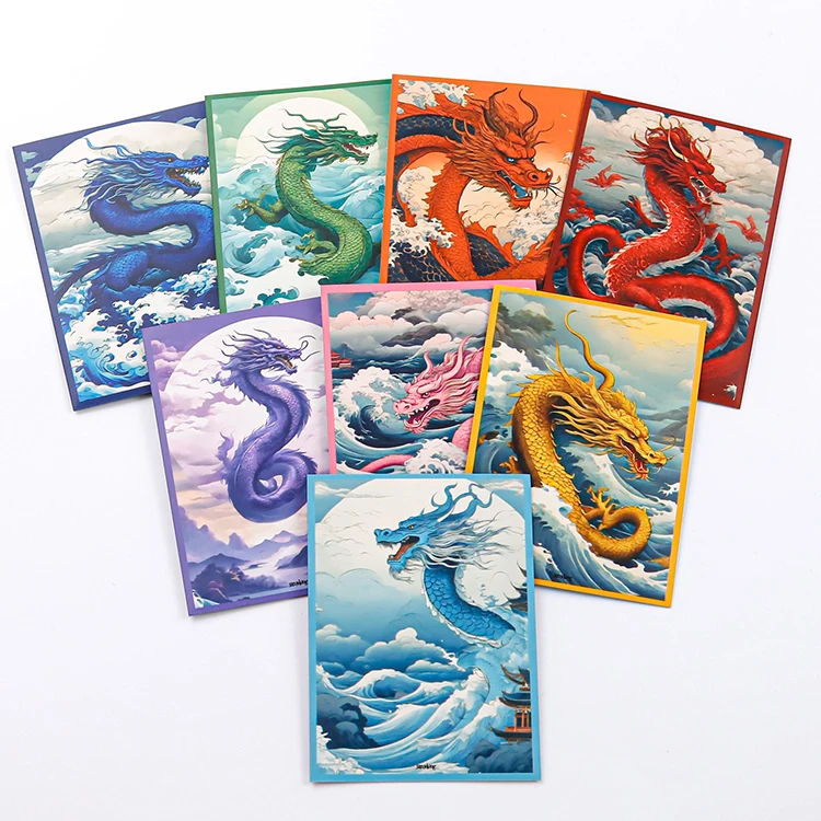 Sanseking Classic Matte Penny Sleeves for Card Protection - 64