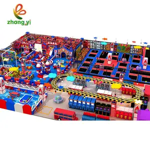 2022 New Attractive Hot Selling Indoor Playground Games and Trampoline Park for the Kids and Adults.