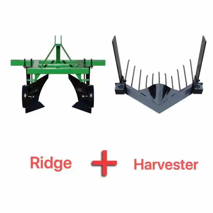 Ridge Plow Matching with Tractor Farm Harvester Plow Tools Mini Peanut Harvesting Plough