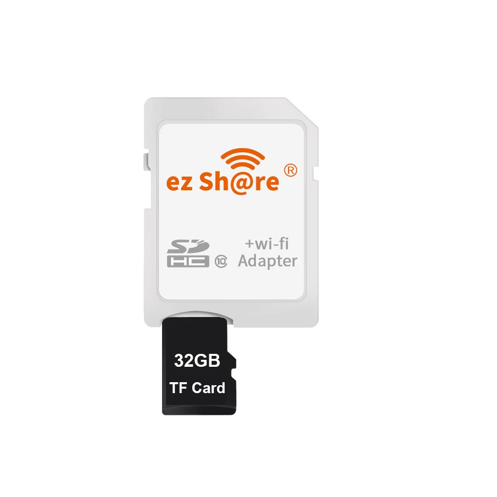 C001 2枚　Wi-Fi SDカード ezshare 32GB ezShare Wi-Fi SD 32GB Class10 Android/iOS対応