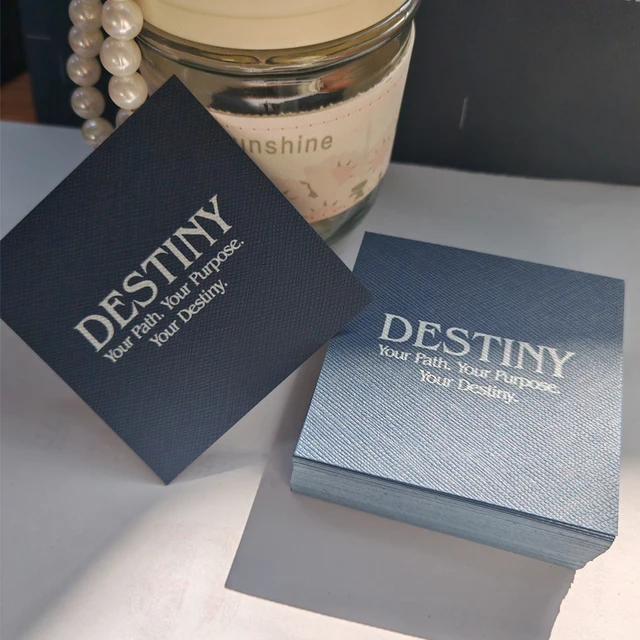 Deluxe Custom Printed Small Business Cardboard Fancy Offset Paper for Office Use-Branded Thank You & Game Cards