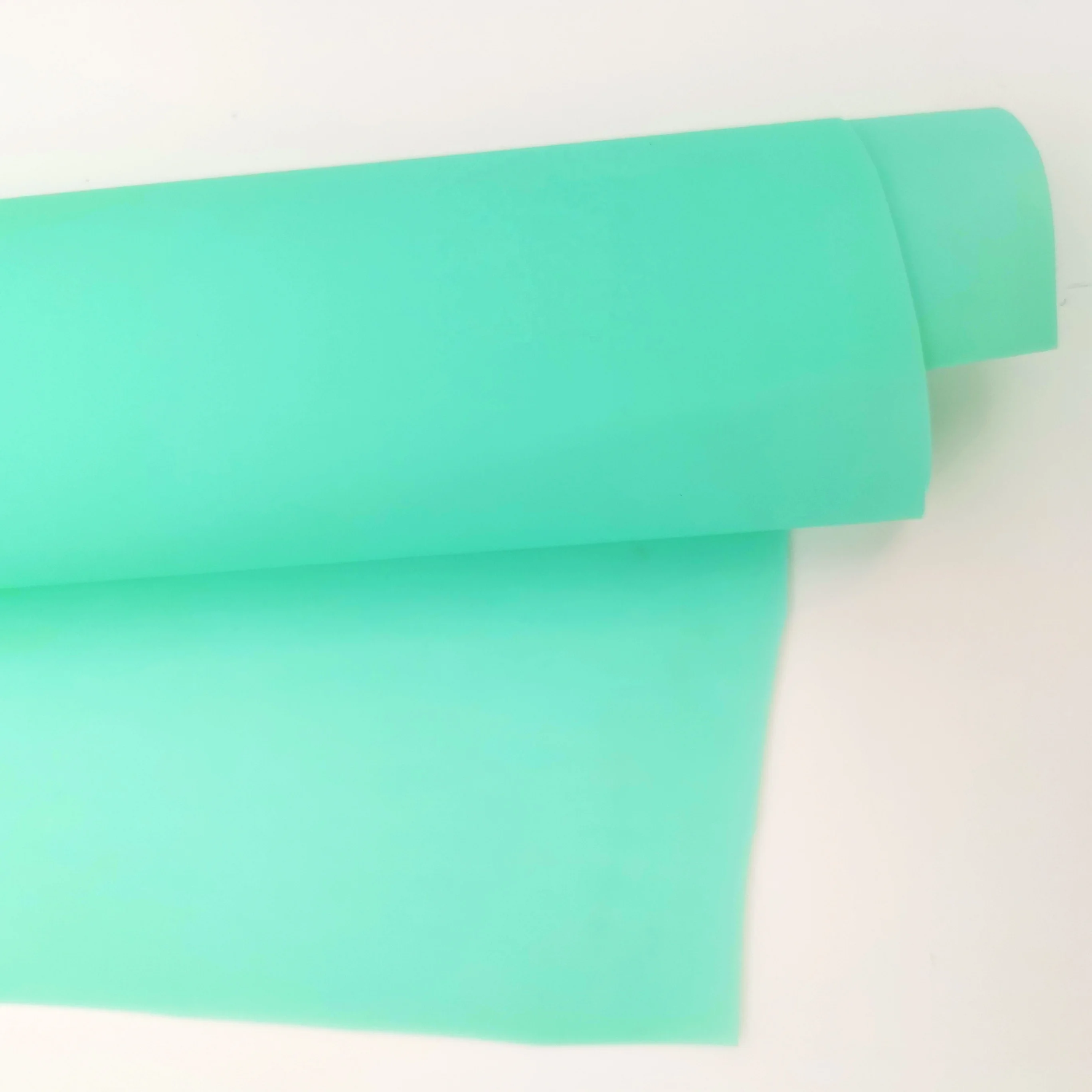 thick Crystal jelly colorful PVC acrylic plastic film,for jelly bags and decoration 0.9MM