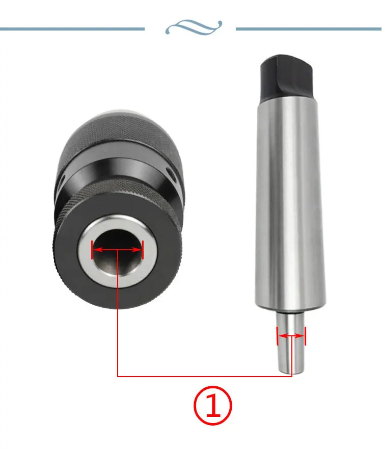 Keyless Drill Chucks with Taper Hole 6mm/10mm/13mm/16mm/20mm - Keyless Drill Chucks - 4