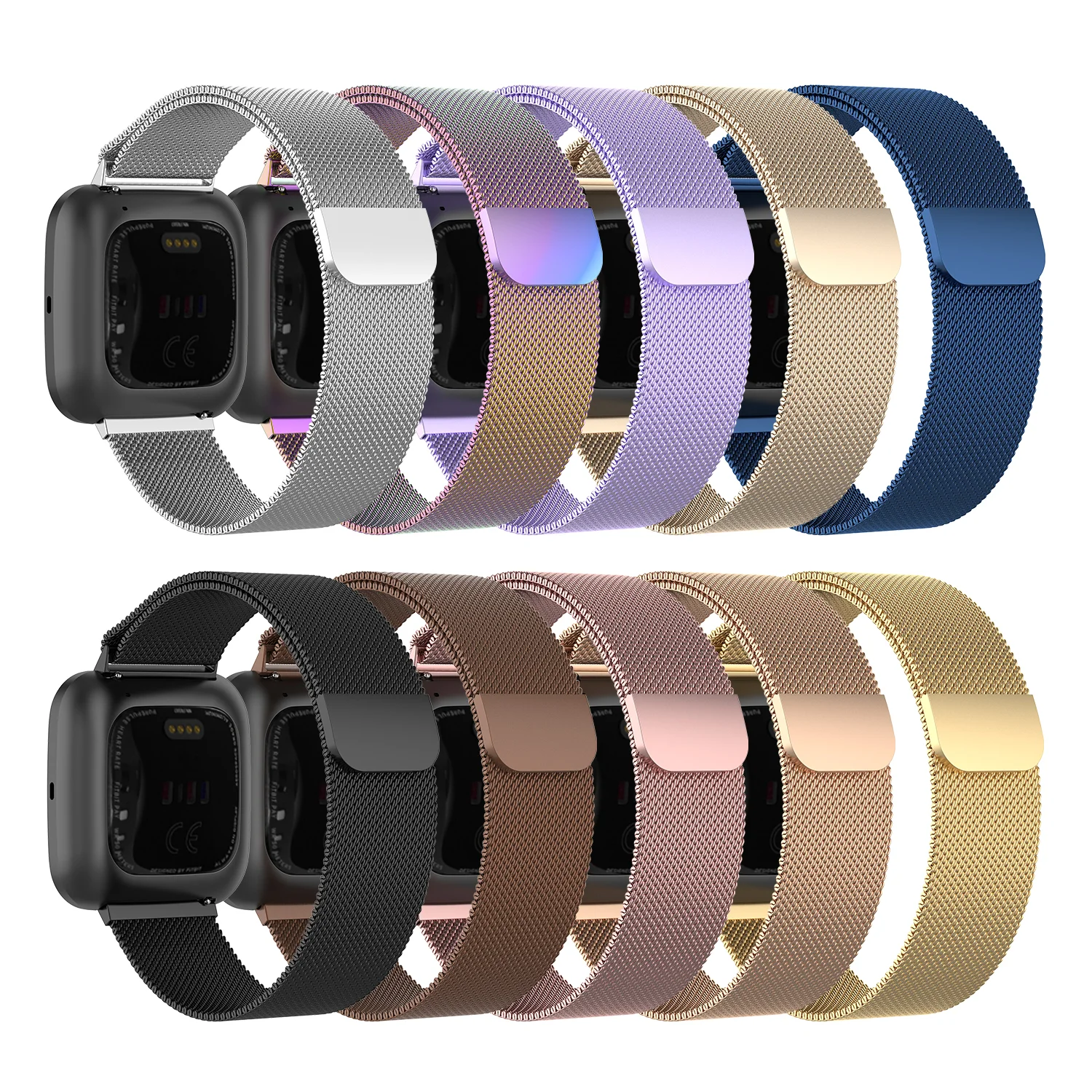 fitbit versa lite magnetic bands