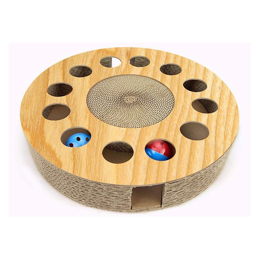 Corrugated Cardboard Cat Scratcher Reversible Panels, WallMounted