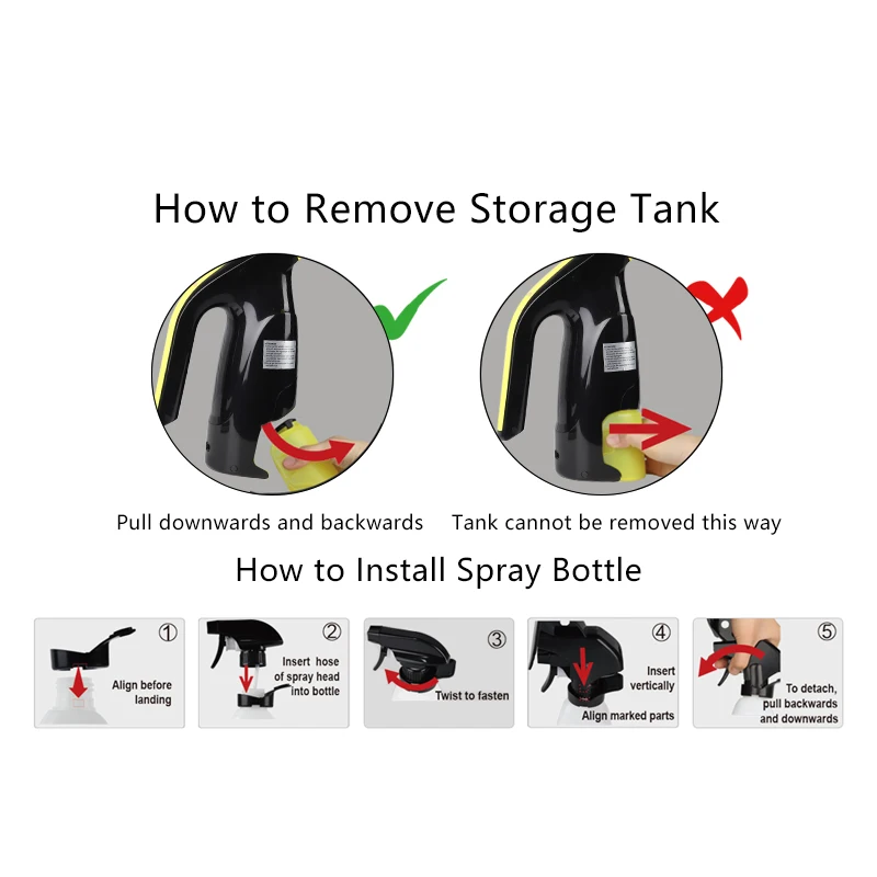 Simple Wireless Rechargeable Glass Cleaning Tool Set Handheld Wiper Automatic Multifunctional Window Cleaner