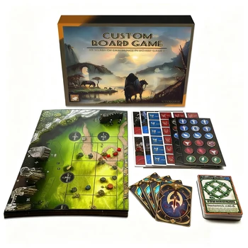 卸売Oem/odmボードゲームカスタムセットモノポリ、デジタル