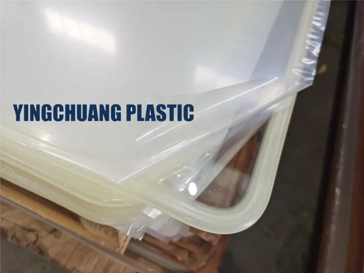 Customizable Size Transparent Pvc Rigid Board Flame Retardant Anti ...