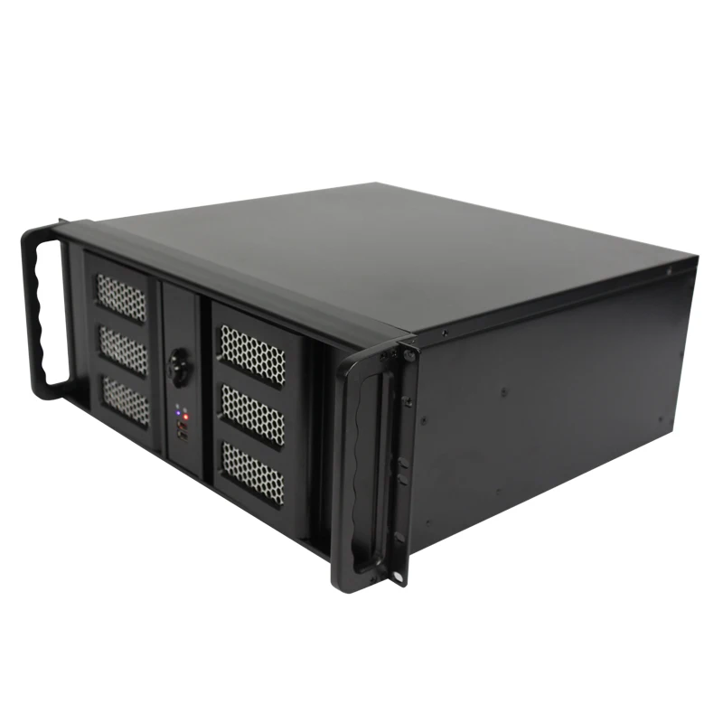 19 Inch 4U Rackmount IPC Server Chassis 6Bay Hot Swap Storage Server Case