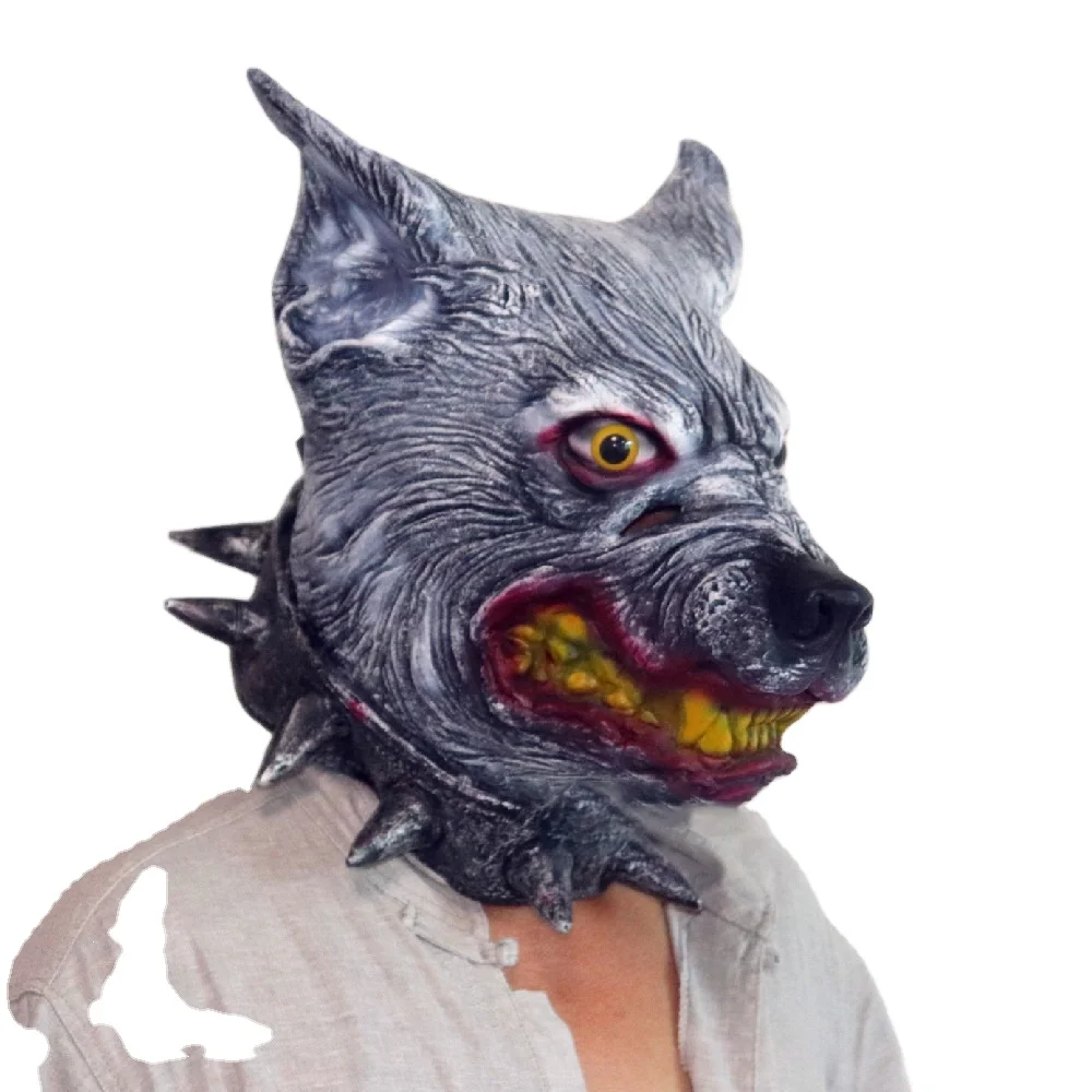 Wolf Hood Cosplay Cat Human Face Real Scary Halloween Anime Animal Latex  Mask For Adult - Buy Scary Animal Halloween Custom Cat Toy Head Scary Wolf  Hood Latex Animal Mask For Adult,Real