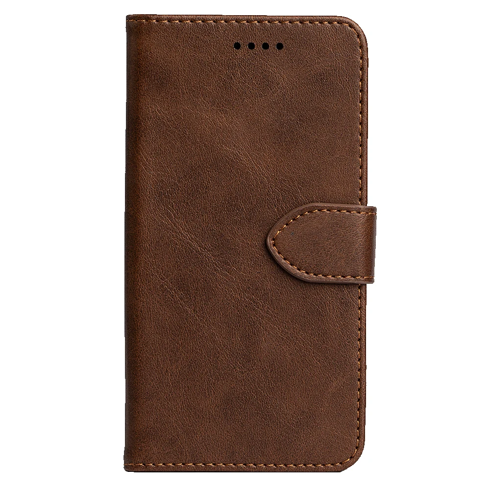wallet leather phone case for tcl