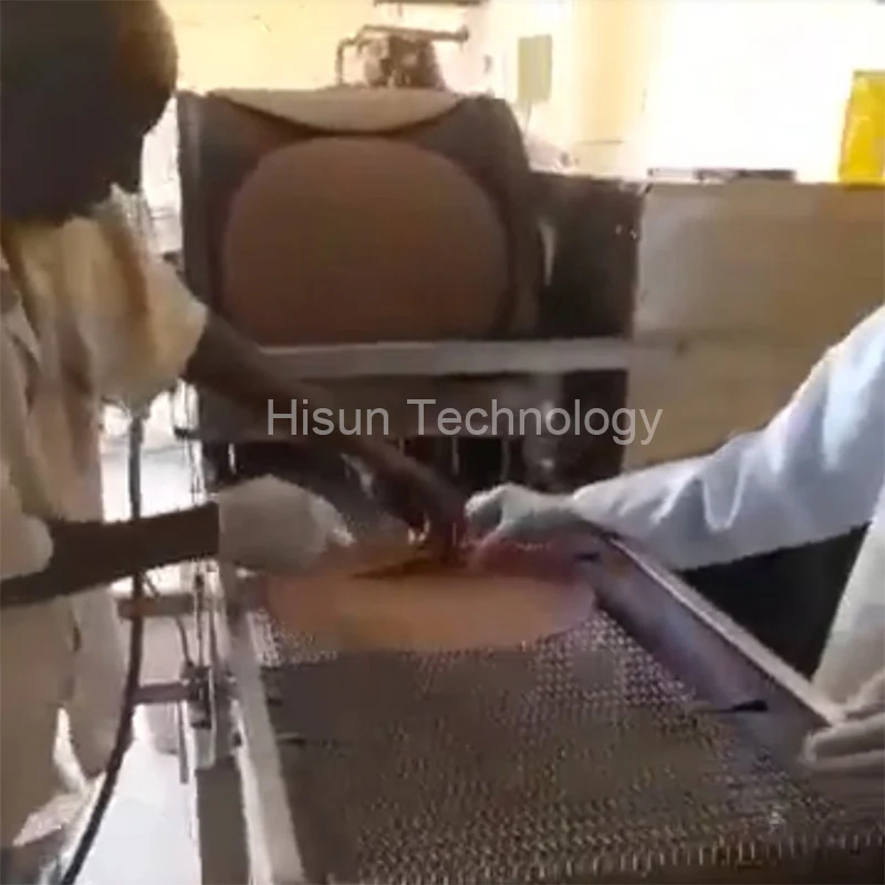 Automatic Commercial Spring Roll Ethiopian Enjera Making Machine Injera Maker