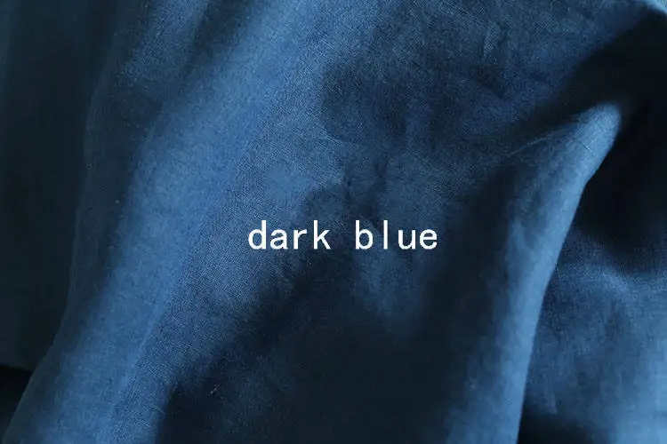 Окрашенная промытая натуральная 55% льняная 45% хлопчатобумажная ткань для постельного