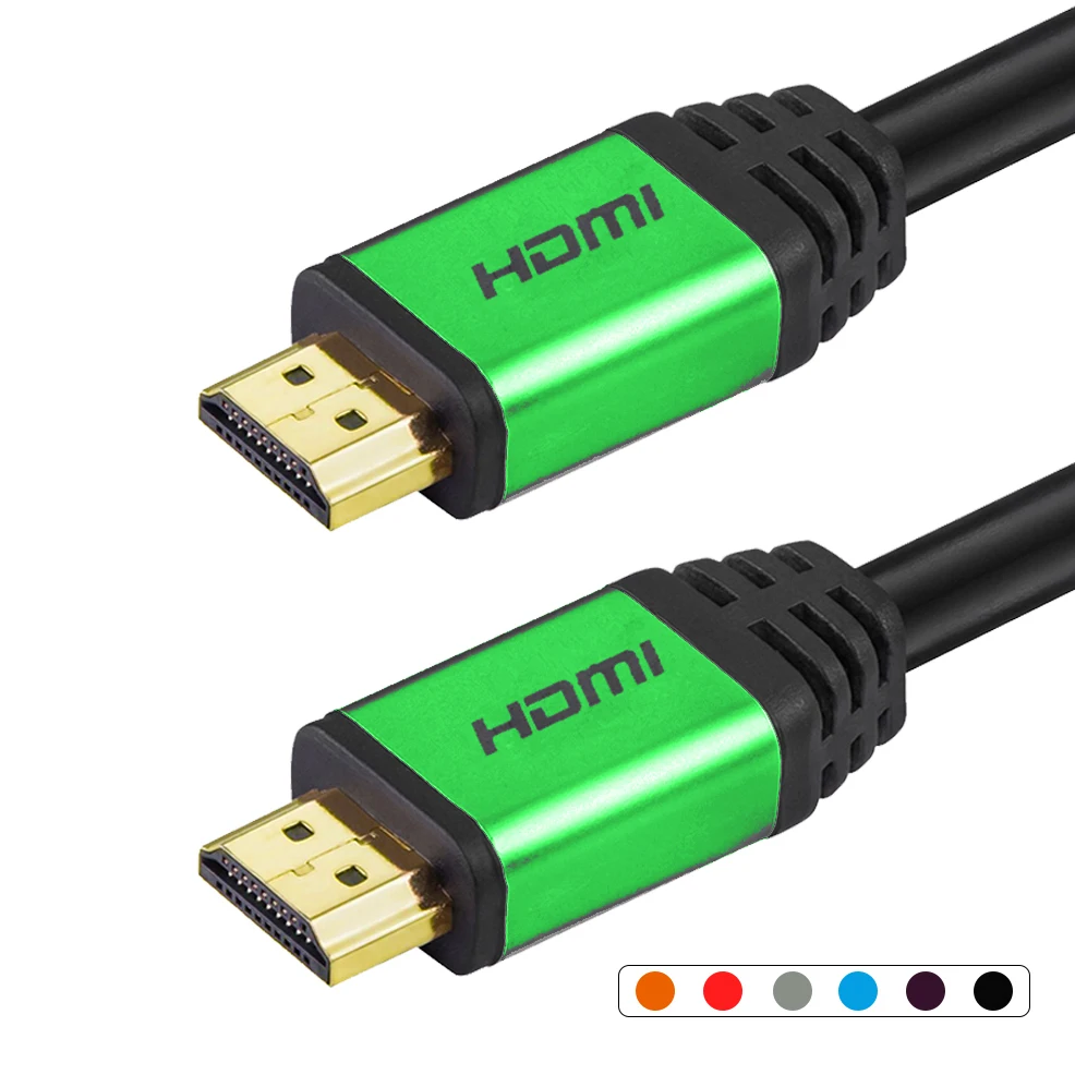 High Speed 1.8M HDMI Cable Male to Male Computer Cables Dollar General V2.1 8k 60hz Hdmi to Hdmi Cable