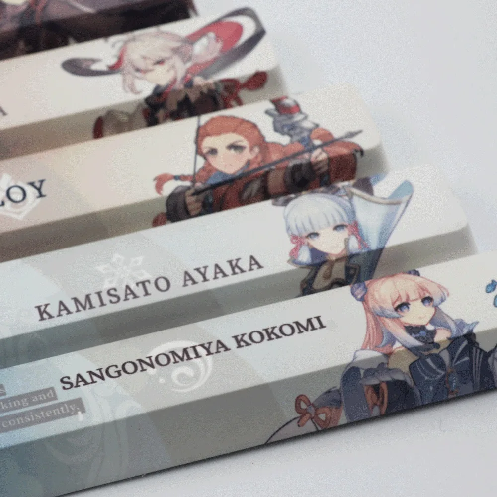 Personalized Mechanical Keyboard PBT Keycap Spacebar Genshin Impact
