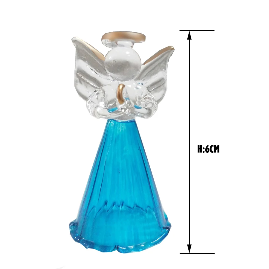 Guardian Angel Color Glass Hanging Ornaments Set 4 Glass Angels Buy Guardian Angel,Color Glass