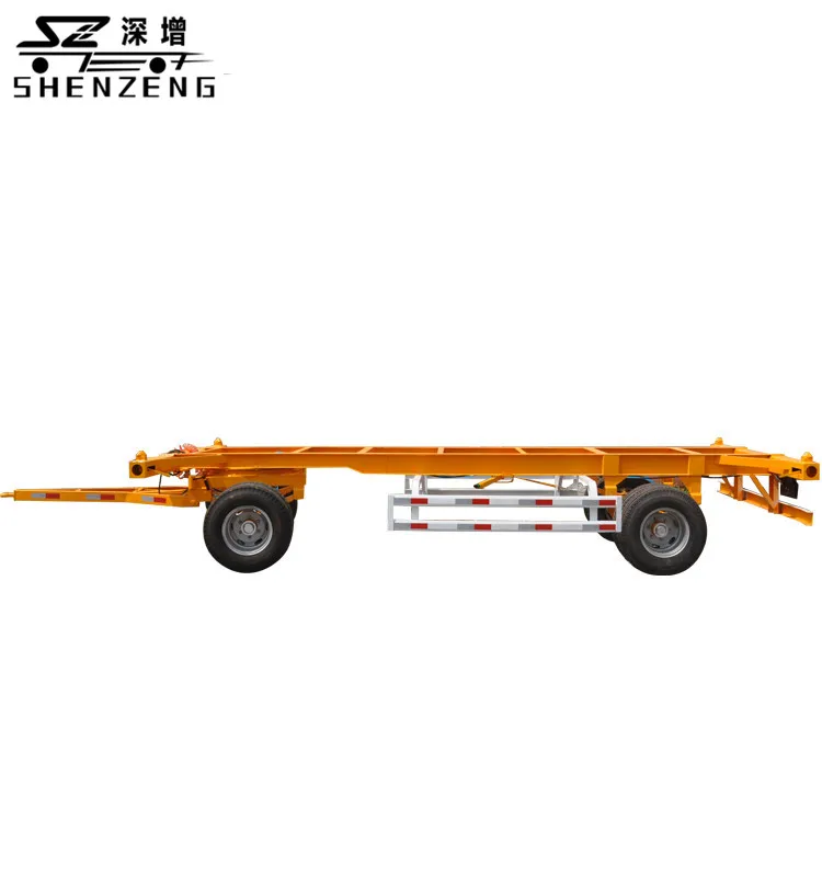 Truck Trailer Use 2 Axle Container Trailer Chassis for Sale