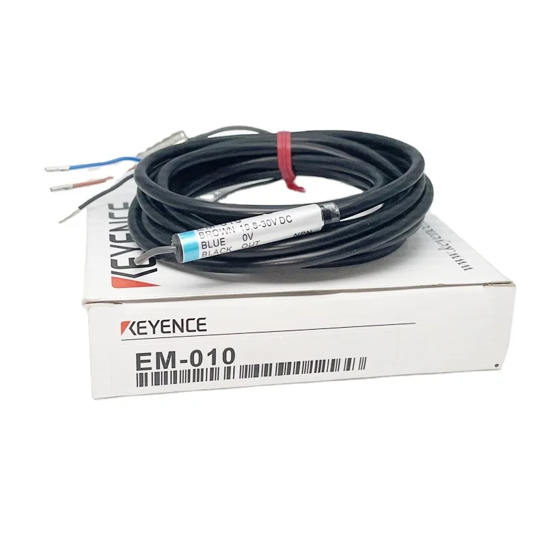 Japanese Keyence EM-010 NPN M10 Proximity Sensors - 100% Genuine
