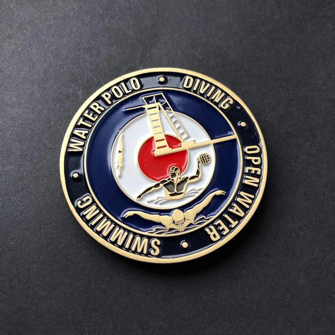 Newest Commemorative Sublimation Carving Challenge Coins American Strong Power Eagle Challenge Coin 2D 3D Custom Usa Metal Coins
