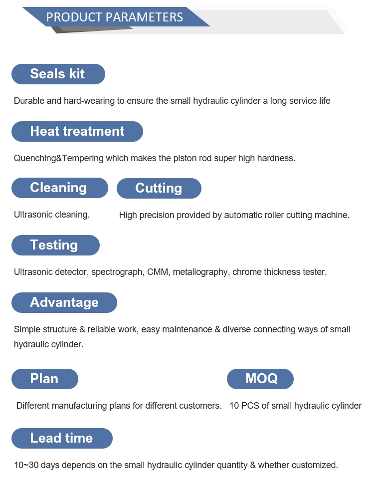 Small Bore Twoway Frame Machine Hydraulic Cylinder 1 Ton Buy Frame