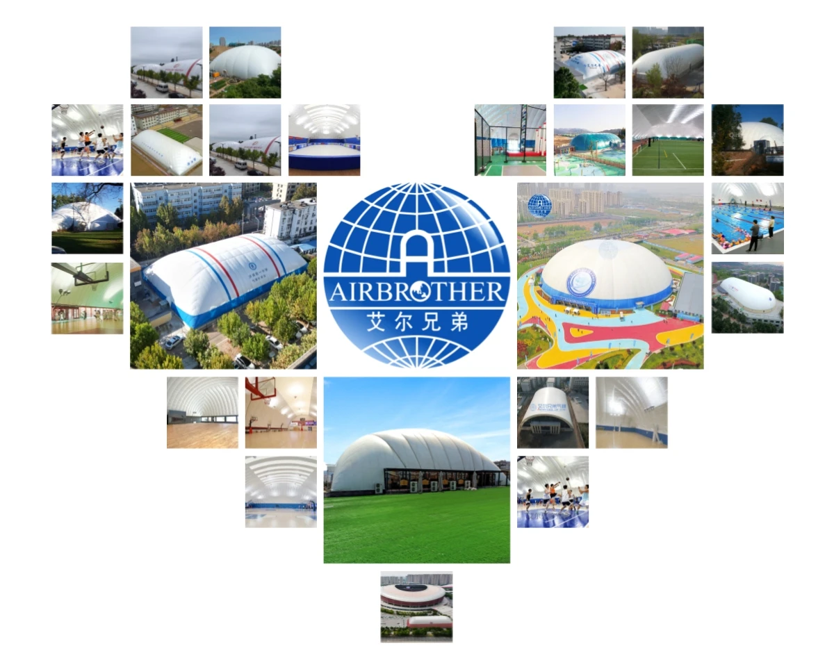 Big Inflatable Football Field Air Supported Dome Structure Sports Tent for sale supplier