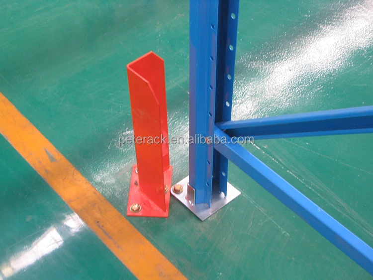 Warehouse Pallet Rack Post Protectors Column Corner Guard Racking Post Protector 7