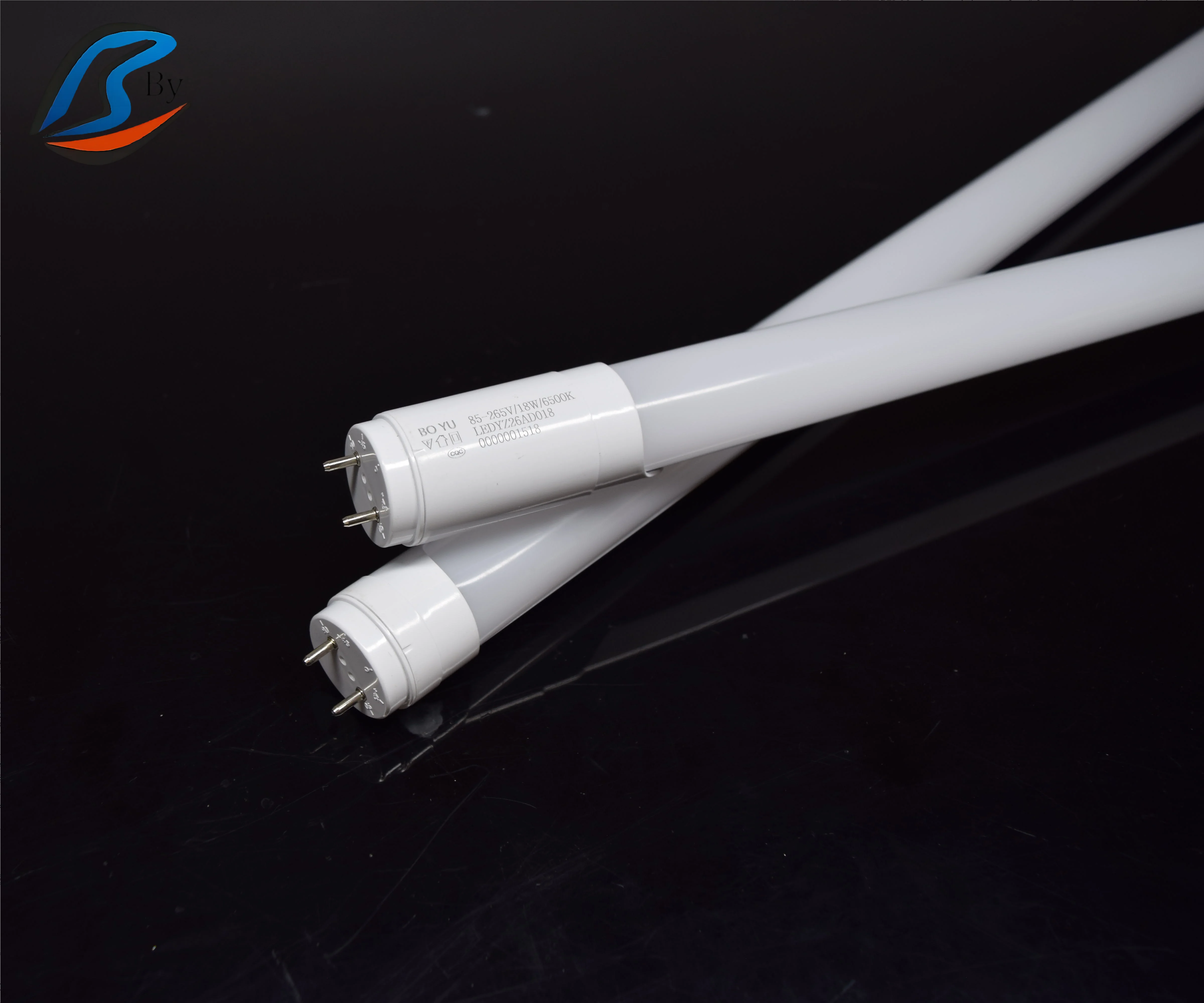 LED Tube Light T8 Round Linear Aluminum Plastic Lamp 18W  4FT Fluorescent Replace CE RoHS EMC, LTL-T8AP