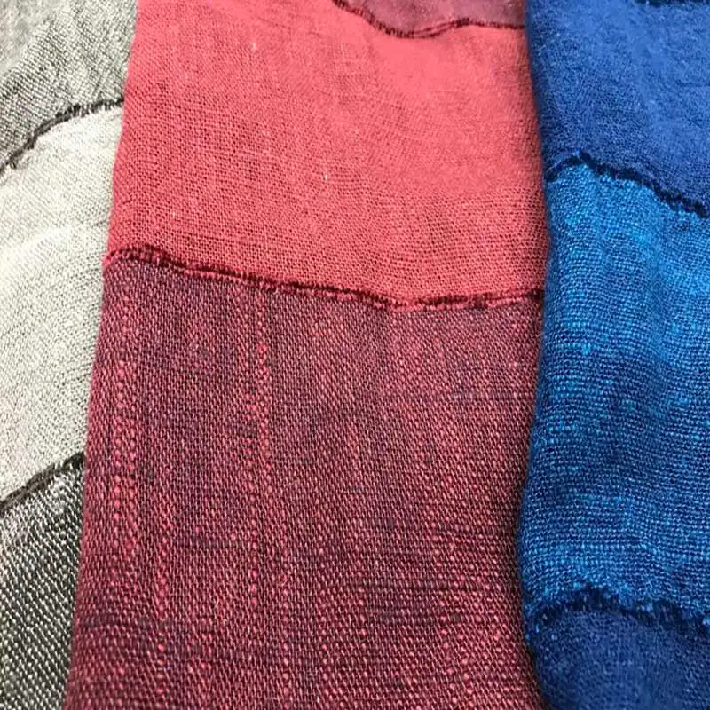 Professional Manufacture Wholesale Sustainable Stripe Linen Cotton