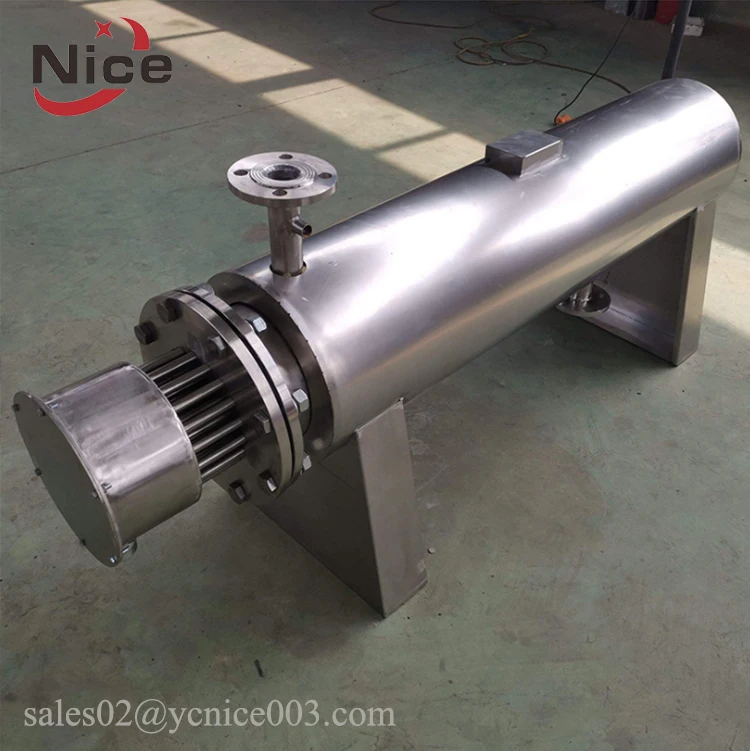 Horizontal Electric Pipeline Air Circulation Heater 100KW