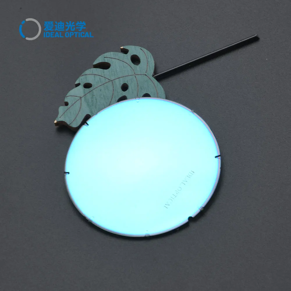 Factory Price TAC Optical Lens Cheap Sunglass Lens Blue Colors Polarized With Mirror Coating Lenses