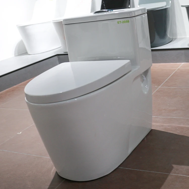Modern Sanitary Ware Dual-Flush Floor Mounted Ceramic Siphonic One ...