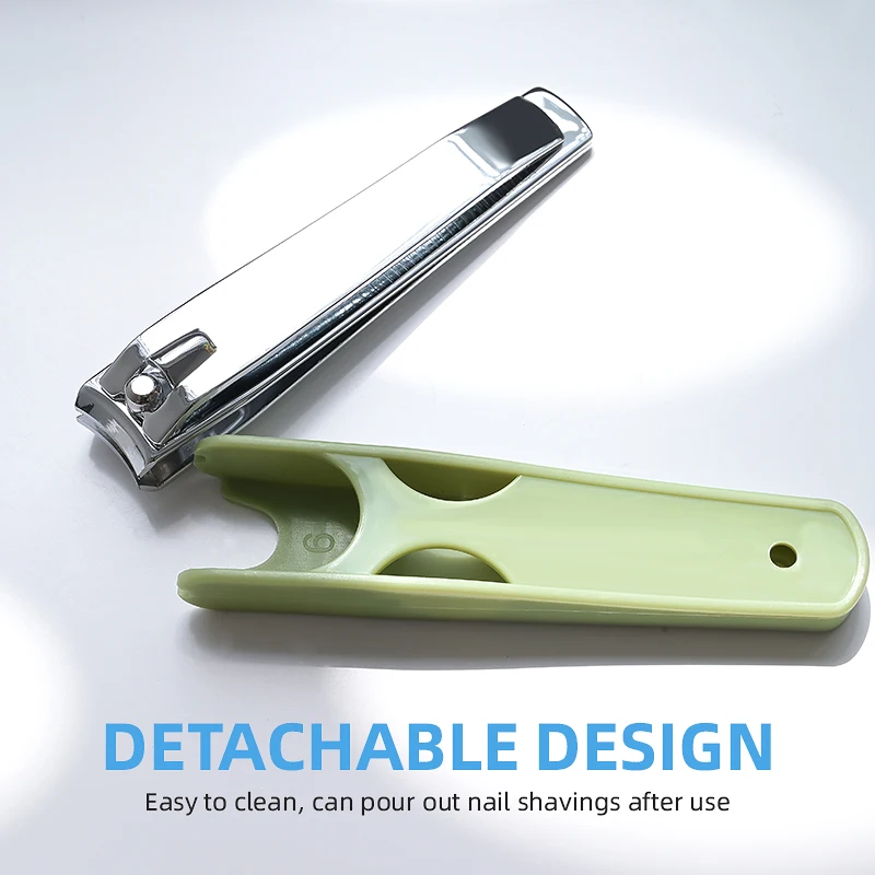 UUYP Best Selling Anti-Slip Matte Complete Portable Sharp Nail Trimming Cutter for Fingernail Toenail 2Pcs/Set Nail Cutter H1fae2d5639c24dd39525a93e518bd230l